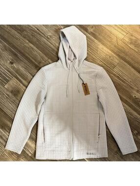 NOBULL Quilted Full-Zip Mens Hoodie Sz M NWT